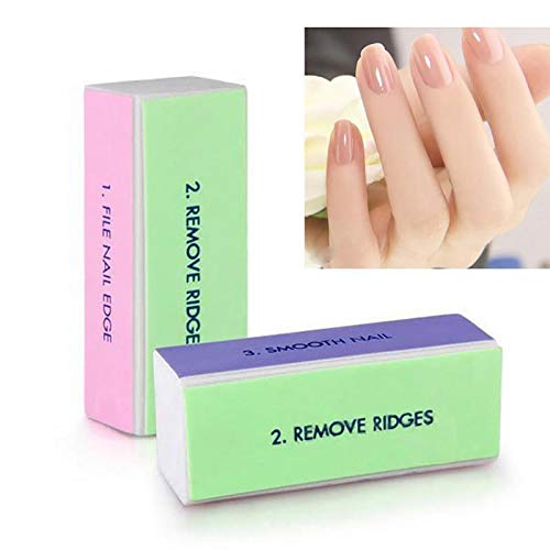 YIMART 5Pcs/set Nail Art Buffer Block Nail File For Nail Polish UV Gel Manicu...