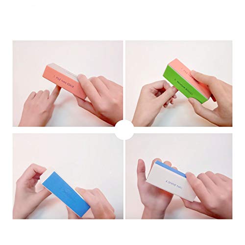 YIMART 5Pcs/set Nail Art Buffer Block Nail File For Nail Polish UV Gel Manicu...