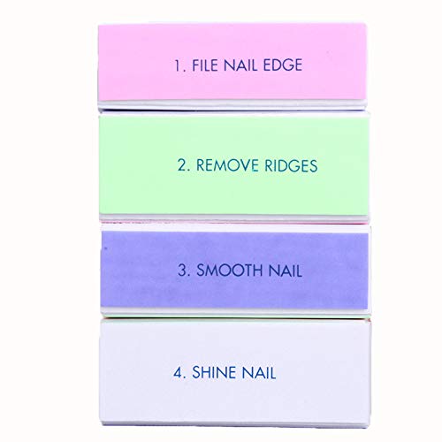 YIMART 5Pcs/set Nail Art Buffer Block Nail File For Nail Polish UV Gel Manicu...