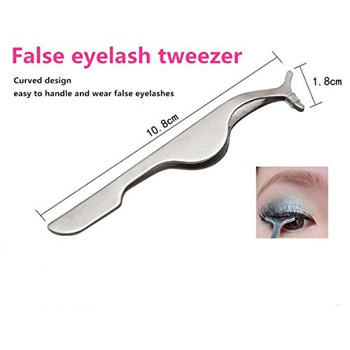 Yimart® Professional Eyebrow Tweezer Set False Eyelash Extension Tool Kits Se...