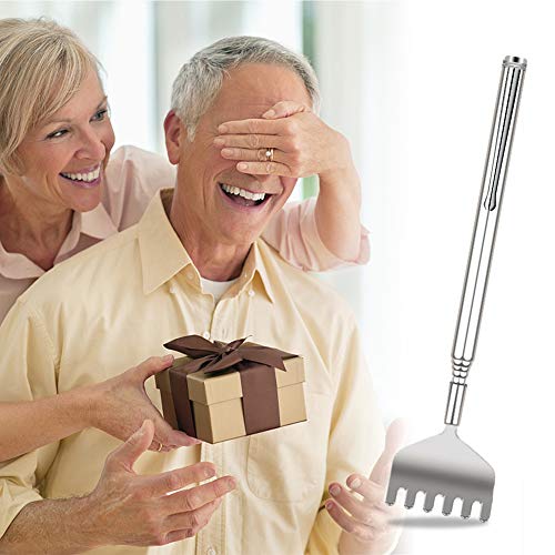 Extendable Back Scratcher for Men - YIMICOO 3 Pack Portable Telescopic Metal ...