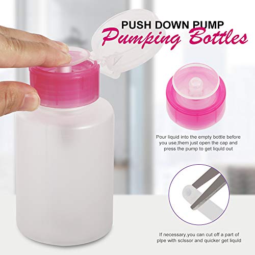 Nail Polish Gel Remover Tools Kit, YIMICOO 10pcs Nail Clips, 160ml Nail Polis...