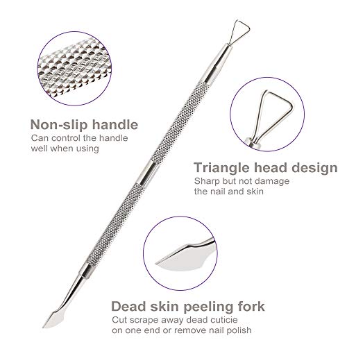 Nail Polish Gel Remover Tools Kit, YIMICOO 10pcs Nail Clips, 160ml Nail Polis...