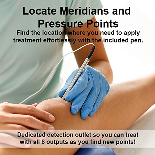 The 8 Channel ACU Machine - Best Electro Acupuncture Stimulator for Professio...