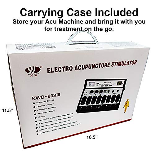 The 8 Channel ACU Machine - Best Electro Acupuncture Stimulator for Professio...