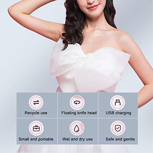 Electric Hair Remover, Women Cordless Electric Epilator, Facial Hair Removal ...