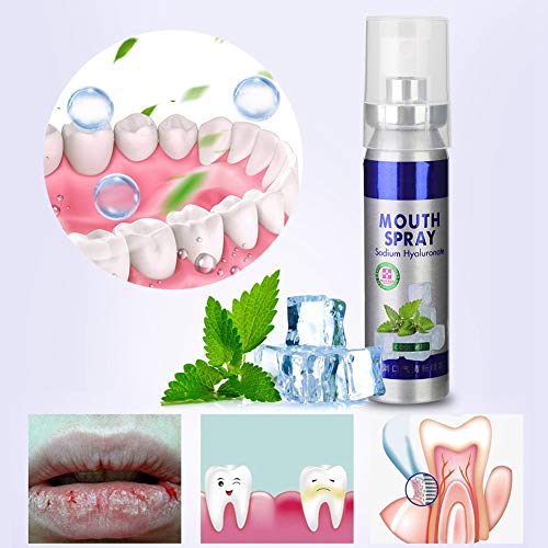 Mouth Spray,Mint Flavor Breath Refreshing Mouth Spray Bad Breath Removal Oral...
