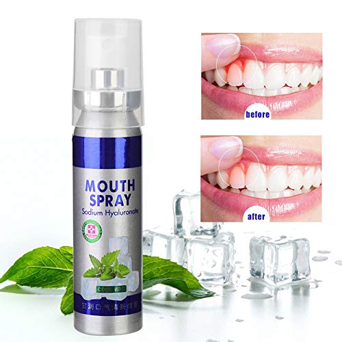 Mouth Spray,Mint Flavor Breath Refreshing Mouth Spray Bad Breath Removal Oral...