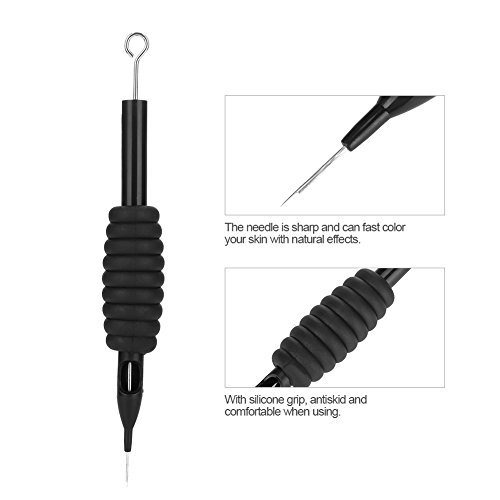 Tattoo Machine Heads Tattoo Pointers and Tube 1RL, 3RL, 5RL, 7RL, 9RL Tattoo ...