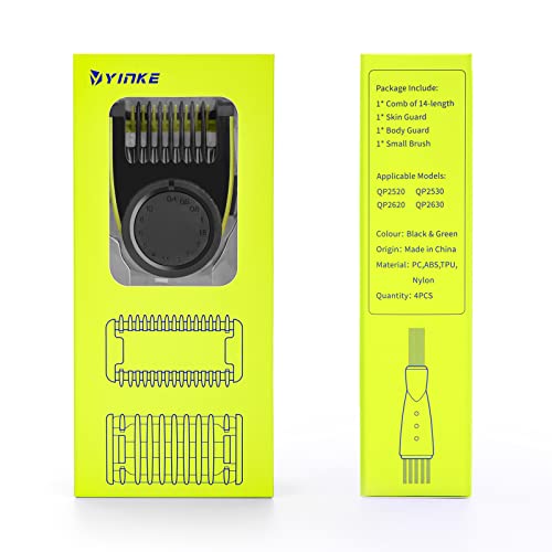 YINKE Guide Comb Guards for Philip OneBlade One Blade QP2520 QP2530 QP2630 QP...
