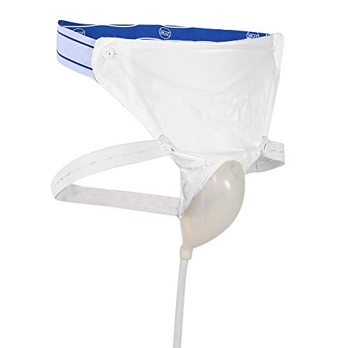 YINUODAY Urinals Collector with 2 Urine Catheter Bags, Portable Silicone Urin...