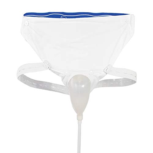 YINUODAY Urinals Collector with 2 Urine Catheter Bags, Portable Silicone Urin...