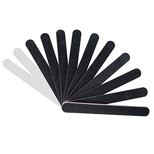 12PCS Nail Files,Professional Manicure Pedicure Tools Which Can Shape and Smo...