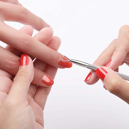 Cuticle Trimmer with Cuticle Pusher -YINYIN Cuticle Remover Cuticle Nippers P...