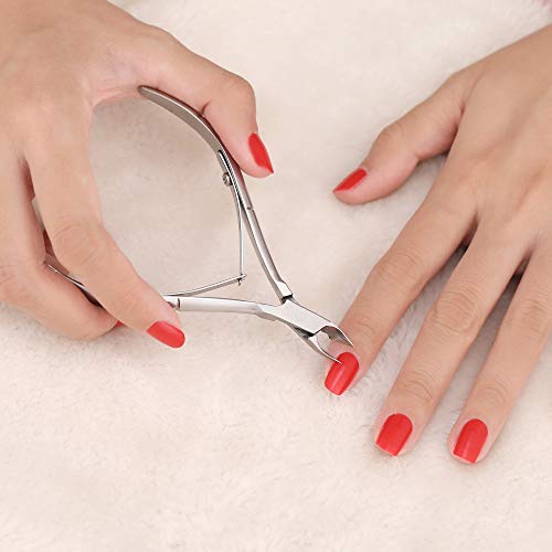 Cuticle Trimmer with Cuticle Pusher -YINYIN Cuticle Remover Cuticle Nippers P...