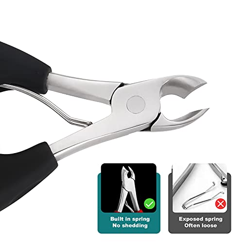 Podiatrist Toenail Clippers,YINYIN Professional Thick & Ingrown Toe Nail Clip...
