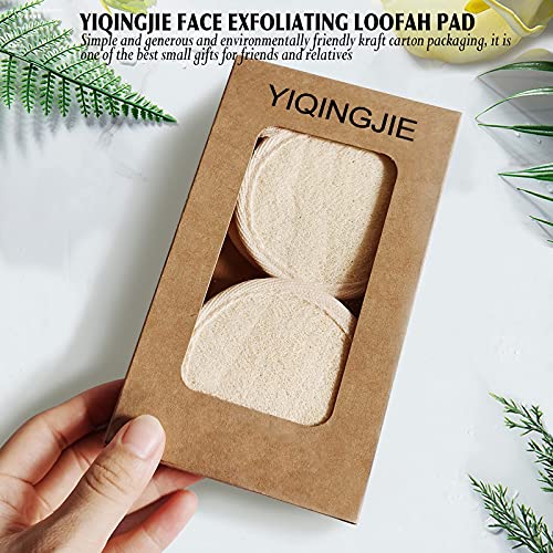 Face Exfoliating Loofah Pad Scrubber, Manual Facial Cleansing and Makeup Remo...