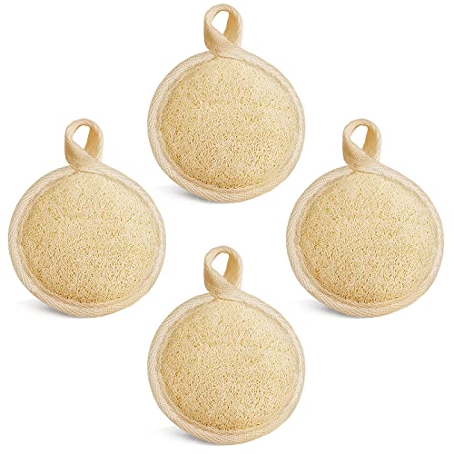 Face Exfoliating Loofah Pad Scrubber, Manual Facial Cleansing and Makeup Remo...