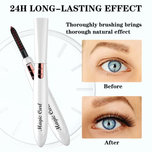 Heated Eyelash Curler, Electric Eyelash Curlers - Portable Lash Curler , Long...