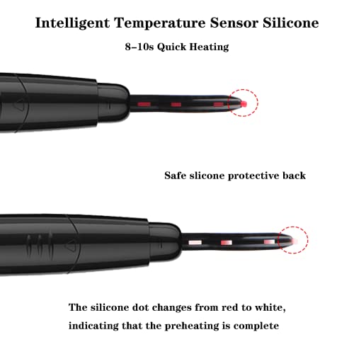 Heated Eyelash Curler, Electric Eyelash Curlers - Portable Lash Curler , Long...