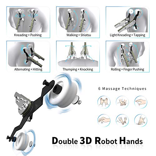 YITAHOME Full Body Massage Chair Zero Gravity 145CM/57.08“ SL Track Shiatsu D...