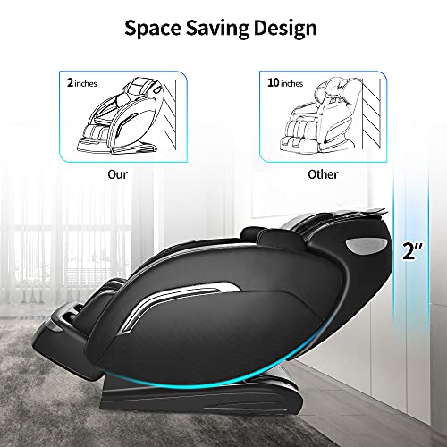 YITAHOME Full Body Massage Chair Zero Gravity 145CM/57.08“ SL Track Shiatsu D...