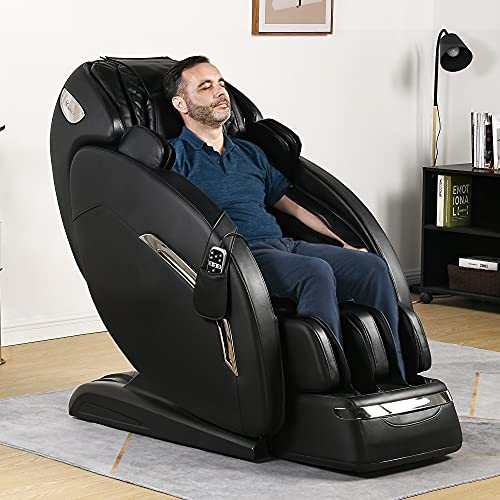 YITAHOME Full Body Massage Chair Zero Gravity 145CM/57.08“ SL Track Shiatsu D...