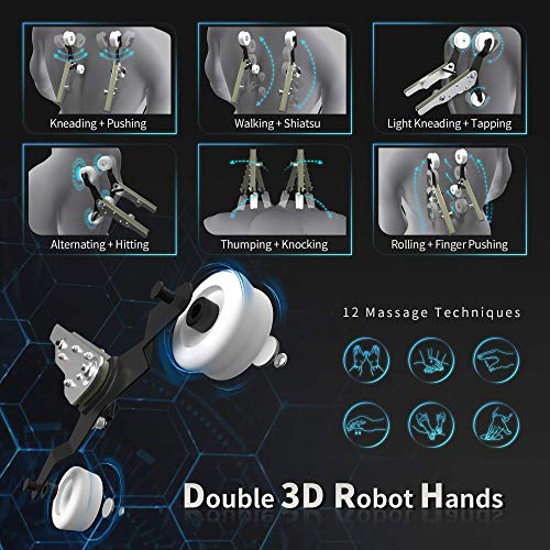 YITAHOME Zero Gravity Massage Chair SL Track, Full Body Shiatsu Massage Recli...