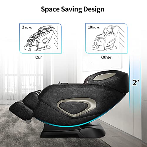 YITAHOME Zero Gravity Massage Chair SL Track, Full Body Shiatsu Massage Recli...