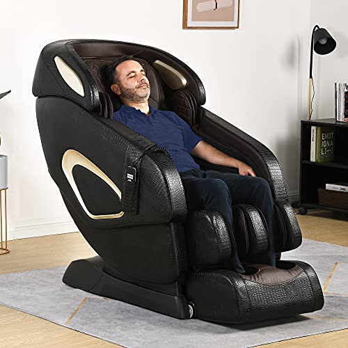 YITAHOME Zero Gravity Massage Chair SL Track, Full Body Shiatsu Massage Recli...