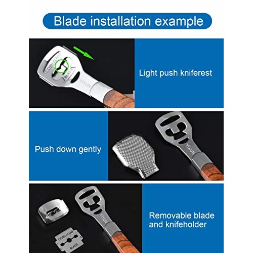 Foot callus remover foot rasp foot scrubber.Remove Feet Hard Skin .Solid wood...