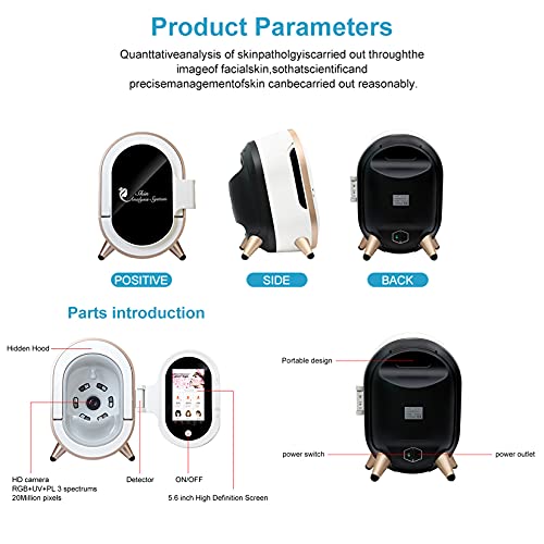 3D Skin Diagnosis System Professional Skin Analyzer Smart Skin Analysis Machi...