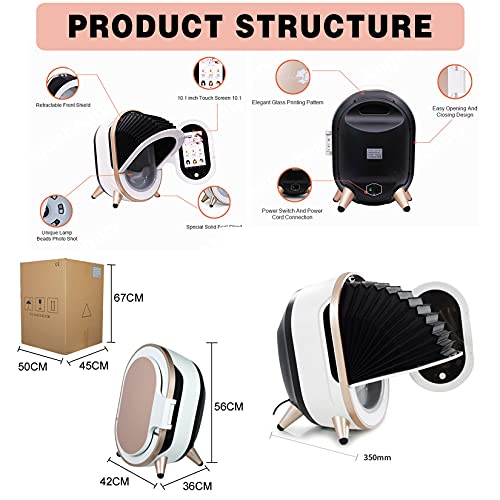 Professional Skin Analyzer 3D Skin Diagnosis System Smart Skin Analysis Machi...