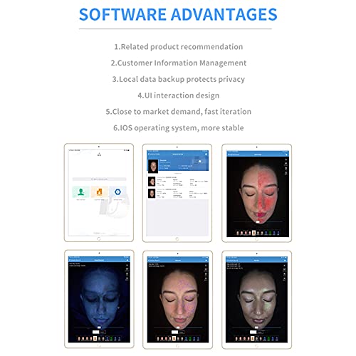 Professional Skin Analyzer Smart AI Digital Skin Analysis Facial Imaging Syst...