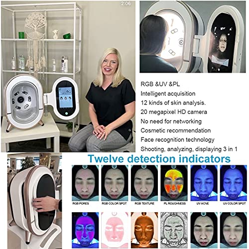 YJF-MRY Portable Skin Diagnosis System Smart Skin Analysis Machine Profession...