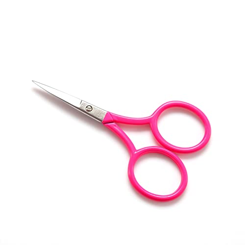 YJSStriving Mustache Scissors Beard Trimming Scissors - 3.5 Inch Small Precis...