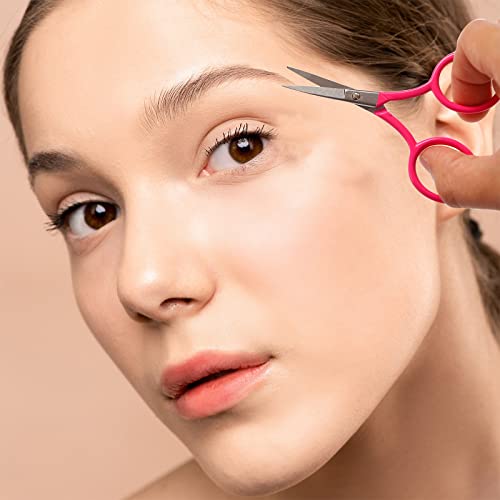 YJSStriving Mustache Scissors Beard Trimming Scissors - 3.5 Inch Small Precis...