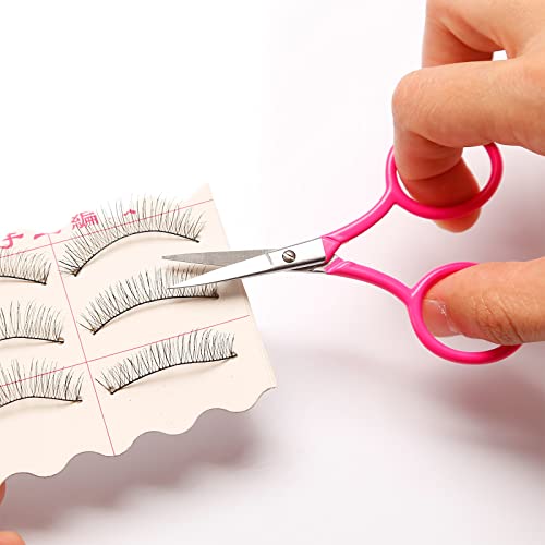 YJSStriving Mustache Scissors Beard Trimming Scissors - 3.5 Inch Small Precis...