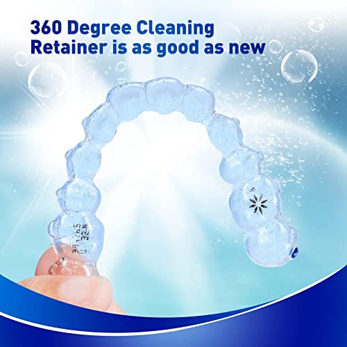 Retainer & Denture Cleaner Tablets - 4 Months Supply (120 pcs) Dental Retaine...