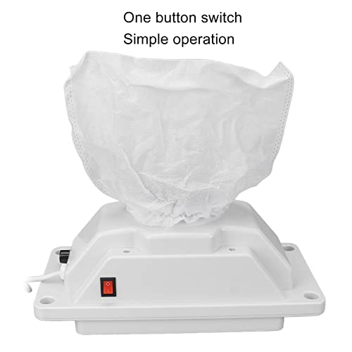 Nail Dust Collector, with Reusable Filter, Powerful Nail Vacuum Fan Vent Dust...