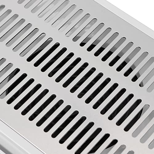 Nail Dust Collector, with Reusable Filter, Powerful Nail Vacuum Fan Vent Dust...