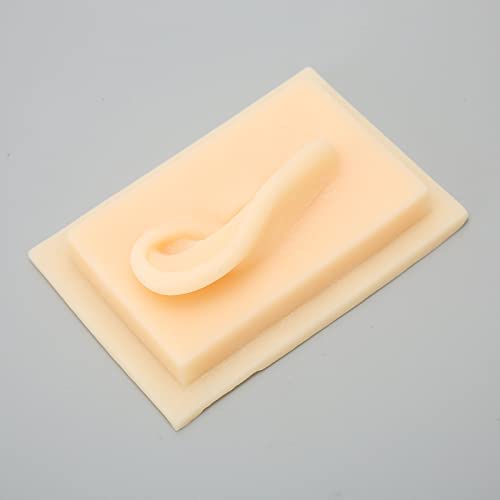 Silicone Ear, Natural Size Human Ear Model Silicone Ear Soft Human Ear Model ...