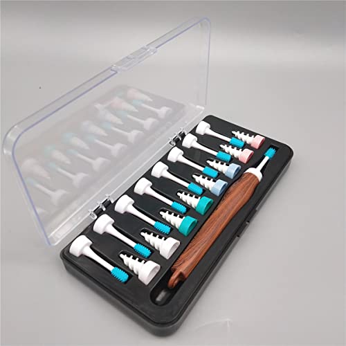 Q Grips Ear Wax Remover,Soft Spiral Earwax Removal Tool with 16 Replacement H...