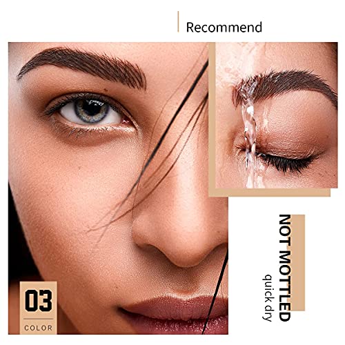 Ynzon Eyebrow Cream Gel Long Lasting Waterproof (Wiht Brush) Set Eye Brows Ma...