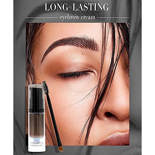 Ynzon Eyebrow Cream Gel Long Lasting Waterproof (Wiht Brush) Set Eye Brows Ma...