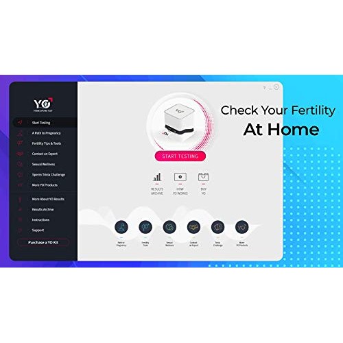 YO Home Sperm Test for Apple iPhone, Android, MAC and Windows PCs | Includes ...