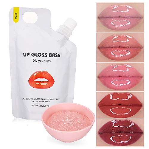 Versagel Lip Gloss Base 200ML, Moisturize Oil Material DIY Lip Makeup Primers...