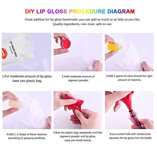 Versagel Lip Gloss Base 200ML, Moisturize Oil Material DIY Lip Makeup Primers...