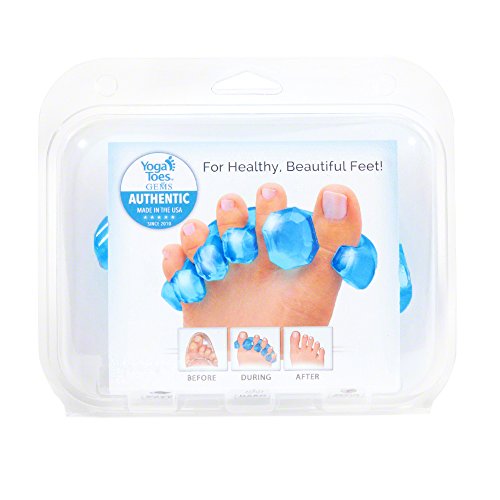 YogaToes GEMS: Gel Toe Stretcher & Toe Separator - America’s Choice for Fight...