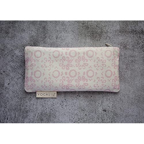 Yogastu Multipurpose Organic Weighted Eye Pillow for Sleeping, Spa Therapy, H...